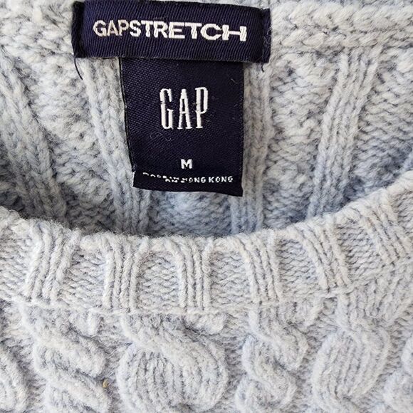 GAP - Light blue wool sweater - Size M - Picture 5 of 6